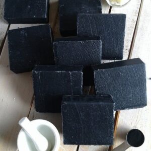 สบู่ถ่านไม้ไผ่สีดำ ทำความสะอาดล้ำลึก เซ็ต 3 ก้อน